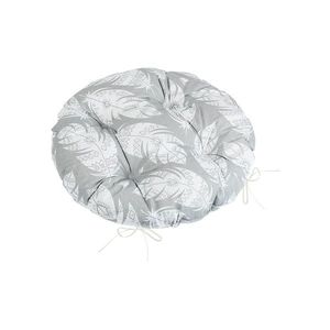 Bellatex Perna Adéla matlasată rotundă Pene gri, 40 x 40 cm imagine