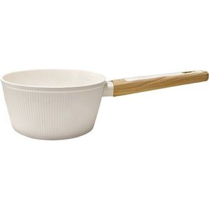 Cratiță cu suprafață ceramică Kitchisimo Bianco 18 cm imagine