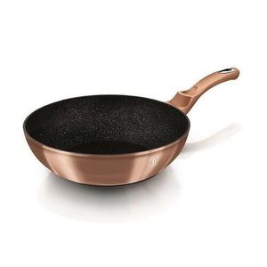Tigaie Berlinger Haus Wok Rosegold Metallic Line , 28 cm imagine