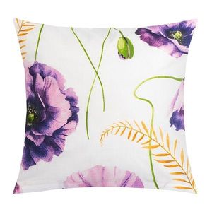 Bellatex Husă pentru pernă Floare violetă, 40 x 40cm imagine