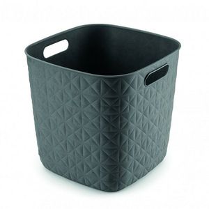 Coș cubic Curver Softex, gri închis, gri închis imagine