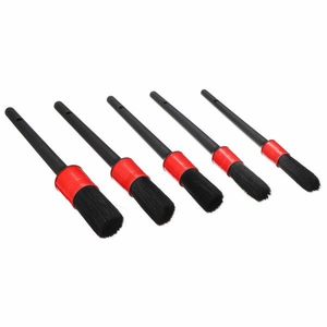 Set de perii moi de precizie Sixtol pentrucurățare CAR DETAILING BRUSH 5 SOFT, 5 buc imagine