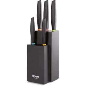 Lamart LT2158 set de cuțite în bloc Color, 5bucăți imagine