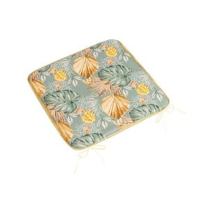 Bellatex Perna Adéla netedă Monstera, trandafirgalben, 40 x 40 cm imagine