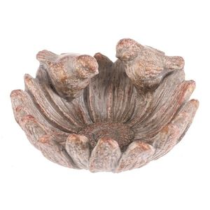 Adăpătoare din beton pentru păsări, 18 x 19 x 10cm imagine