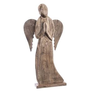 InDecor Înger din lemn de mango, 39 x 7, 5 x 78 cm, 78 cm imagine
