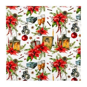 Bellatex Față de masă Crăciun stea, 50 x 50 cm, 50 x 50 cm imagine