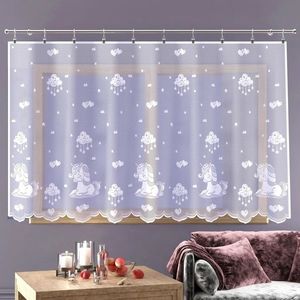 Perdea Unicorn alb, 220 x 120 cm, 220 x 120 cm imagine