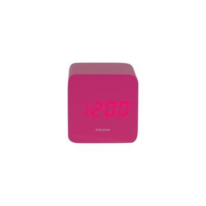 Karlsson 5982BP ceas LED de design cu alarmă, roz, 7 cm, roz imagine