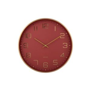 Karlsson 5973RD ceas de perete design roșu, diametru 40 cm, roșu imagine