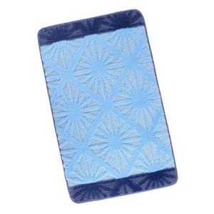 Bellatex Covora de baie Bany Paprsek albastru, 60x 100 cm imagine