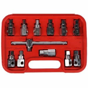 Sixtol Set pentru scurgerea uleiului MECHANIC OILDRAIN SET 12, Hex + pătrat, 12 piese imagine