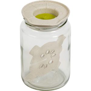 Set de fermentare Plastia - fildeș cu zaț decafea, verde imagine