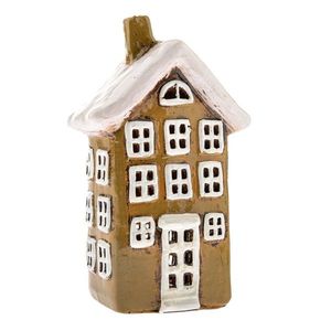 Sfeșnic ceramic pentru lumânări Căsuță, 20 cm, 20 CM imagine