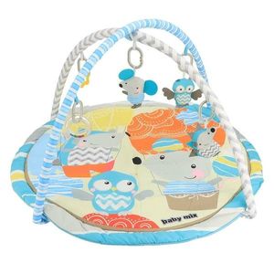 Baby Mix Păturică de joacă Micii prieteni, 90 x 60cm imagine