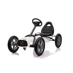 Baby Mix Kart cu pedale pentru copii Go-kartBuggy, alb imagine