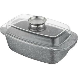 Florina Tigaie din aluminiu cu capac aromat Lava 4, 5 l, 32 × 22 × 11 cm imagine