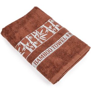 Prosop de baie Bamboo Chocolate , 70 x 140 cm, maro, 70 x 140 cm imagine