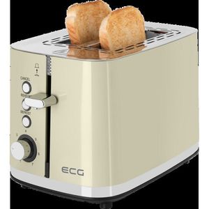 Prăjitor de pâine ECG ST 2766 Vintage Vanilla, bej imagine