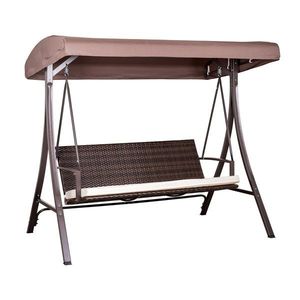 Happy Green Leagăn de grădină Capri din ratan imagine