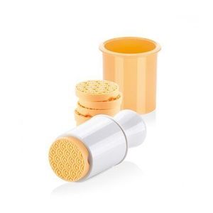 Presă de biscuiți Tescoma DELÍCIA, 6 decoruri, galben imagine