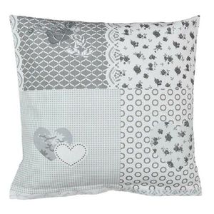 Față de pernă Bellatex Inimioare patchwork, 40 x 60 cm, 40 x 60 cm imagine