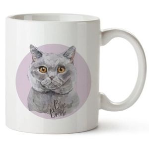 Bohemia Gifts Cană ceramică - Blue British, 350 ml imagine