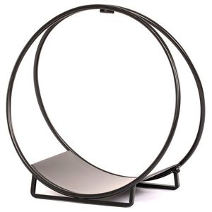 Suport metalic circular pentru lemne, 50 x 50 x 27cm imagine