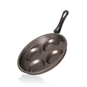 Tigaie Banquet GRANITE Brown, 4 clătite, 24 cm imagine