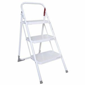 Rolser Scară pliabilă M11 UNE, 3 trepte, albă, alb imagine
