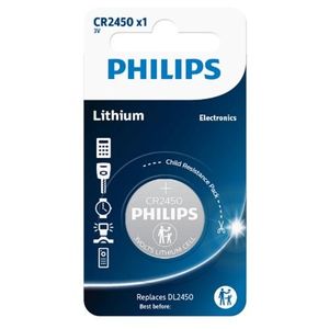 Philips Baterie CR2450 3 V, buton de litiu imagine