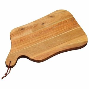 Kesper 28611 Tăietor și platou de servire din lemnde salcâm, 37, 5 x 23 x 1, 5 cm imagine