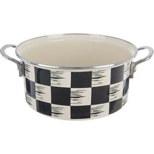 Orion Casserole smaltată Șah Lem, 3 l, diametru 22cm, diam. 22 cm imagine