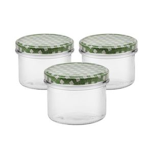 Set de 3 borcane cu capac Antek, 235 ml imagine