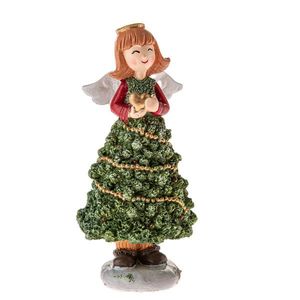 Îngeraș de Crăciun 12, 5 cm, poliresină imagine