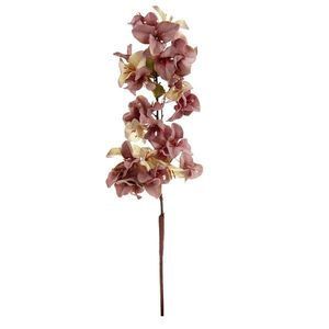 Floare artificială Bugenvilea violet, 63 cm imagine