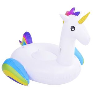 Vetro-Plus Inflatable Ring Unicorn, 218 x 160 x120 cm imagine