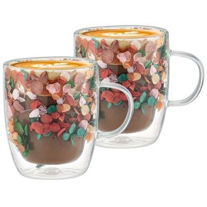 Pahare termice 4Home Bloom Hot&Cool 400 ml, 2buc. imagine