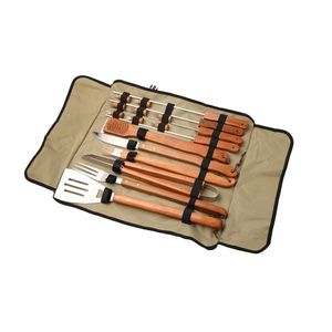 Set pentru grătar Happy Green, 18 bucăți imagine