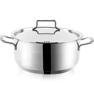 Oală din oțel inoxidabil cu capac Orion Anett 7, 1 l imagine