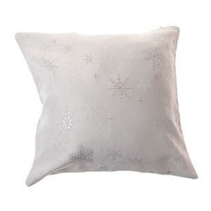 Față de pernă de Crăciun impermeabilă Fulgiargintii, 40 x 40 cm imagine