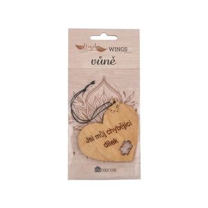 InDecor Parfum pentru mașină lemn Ești piesa careîmi lipsește, 8 x 17 cm imagine