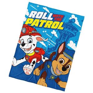 Carbotex Pătură pentru copii Paw Patrol Marshall și Chase, 130 x 170 cm imagine