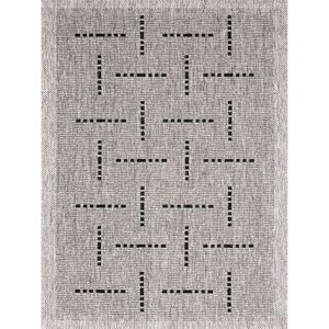 Covor Floorlux argintiu/negru 20008 , 160 x 230 cm, 160 x 230 cm imagine