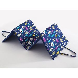 B.E.S. Petrovice Șezlong, albastru cu peștișorialb-negri imagine