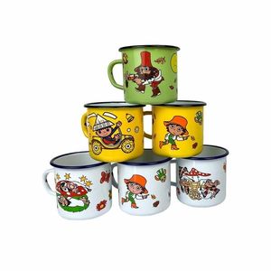 Belis Cană smălțuită Večerníček, 8 cm, 0, 35 l imagine