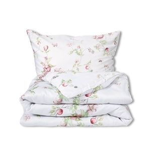 Lenjerie de pat Matex Satin Floare de măr , 140 x 200 cm, 70 x 90 cm imagine