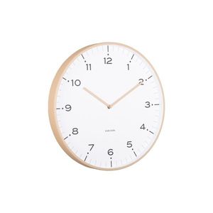Karlsson 6011SB ceas de perete design bej, diametru 40 cm, bej imagine