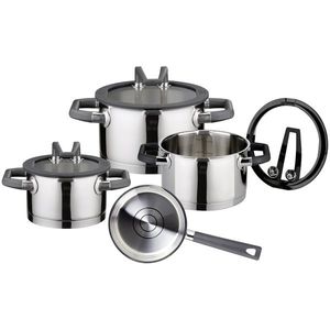 Elo 30004 Set premium de 4 oale din oțelinoxidabil Rondello imagine