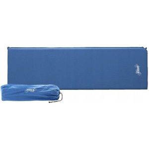 Aldotrade Saltea auto-gonflabilă 180 x 50 x 5 cm, 1200 g, albastră, albastru, 1200 g imagine